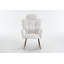 Fauteuil oscillant rembourré en tissu 055-Teddy