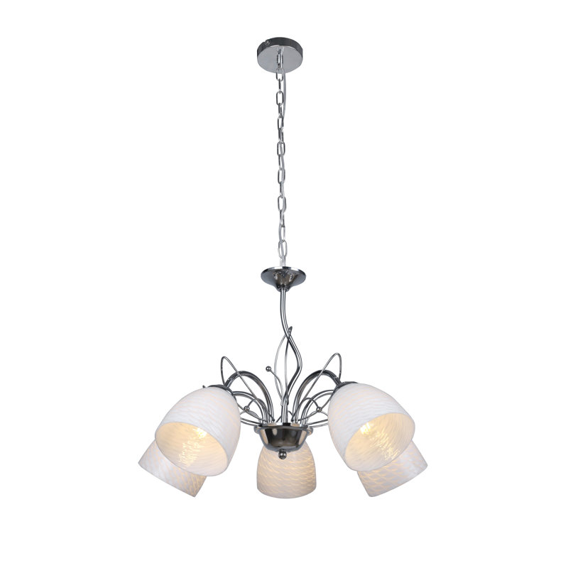 Alonna 5 - Light Shaded Chandelier