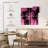 Gillard Palms Black On Pink I