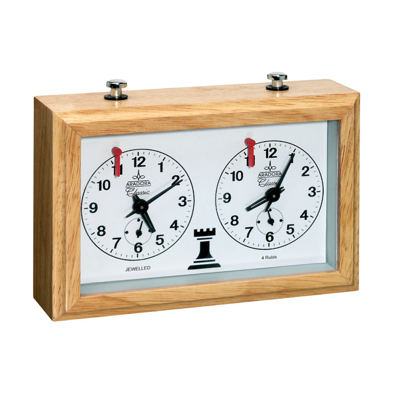 Horloge d'échecs style tournoi