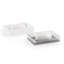 Ensemble d'accessoires de salle de bain taille unique, brume gris anthracite
