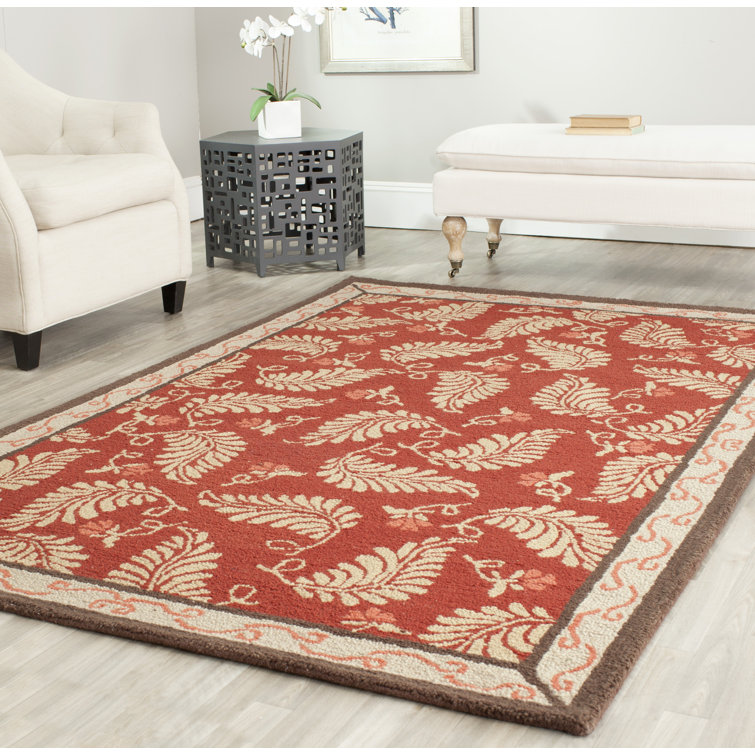 Coreatha Martha Stewart Hand Tufted Wool Pile Floral Rug