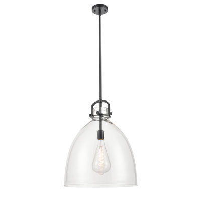 Luminaire suspendu sur tige 1 lumière Wimbush