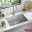 Évier de cuisine à cuve simple en acier inoxydable de calibre 16 avec accessoires Delta Lenta ™-80712679