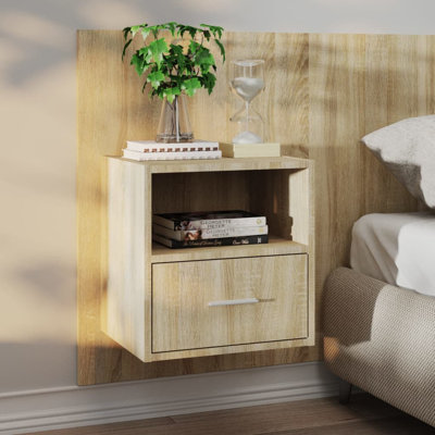 Jaicee Wall-mounted Bedside Cabinet