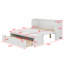 Lit escamotable avec port USB et grand tiroir-374345795