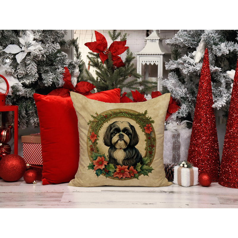 Coussin Christmas, Carré, 18 po x 18 po