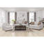 Fauteuil d'appoint rembourré en tissu