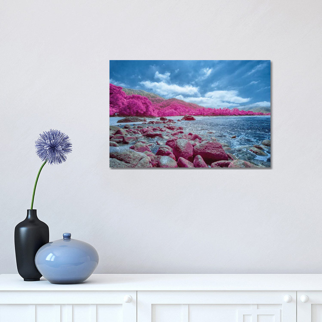 The Harmony Beach by Glauco Meneghelli - Wrapped Canvas Painting