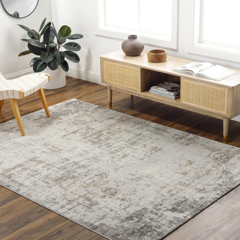 Rentschler ROM-2404 8'11" X 12'4" Machine Woven Rug, Rectangle 6'7" x 9'