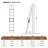 Solid Wood Library Ladder-915423470