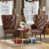 Brown;2-Piece Set
