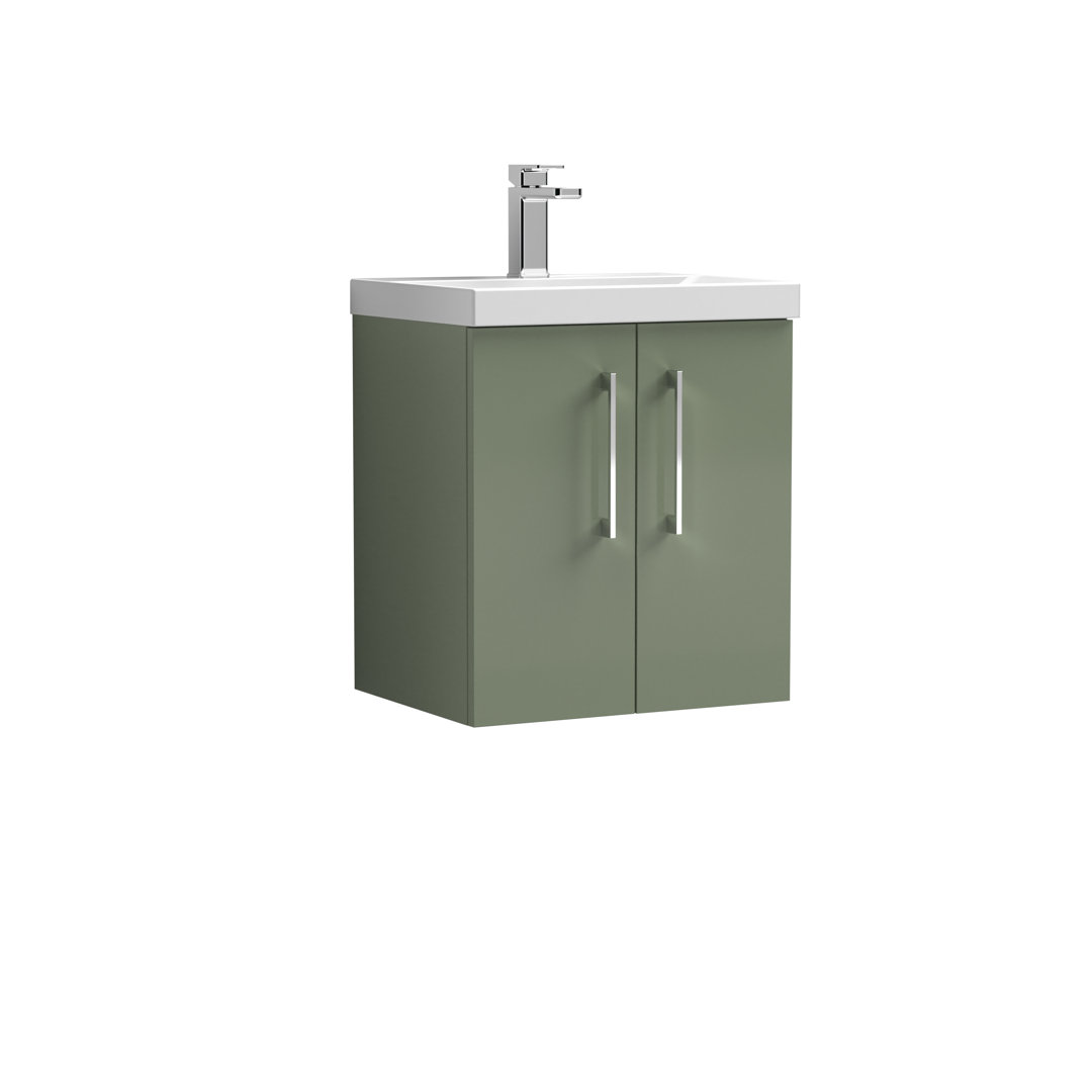 Arno 510mm Single Bathroom Vanity with Integrated Vitreous China Basin