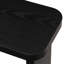 Black Detachable Coffee Table, 47.28*23.5 & 35.43*31.49 Inch Rectangle Wood, L-shape For Reading Room Wood Rectangle, Office