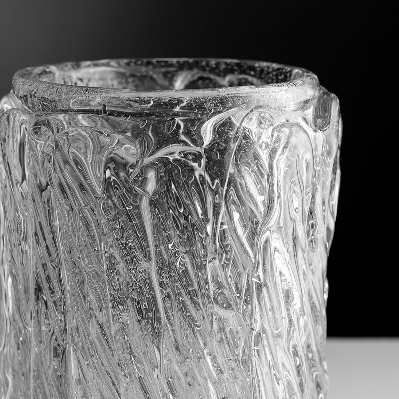 Clearly Thorough Glass Table Vase