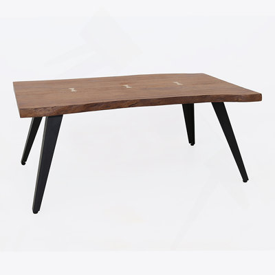 Rectangular Coffee Table With Manufactured Wood Table Top
