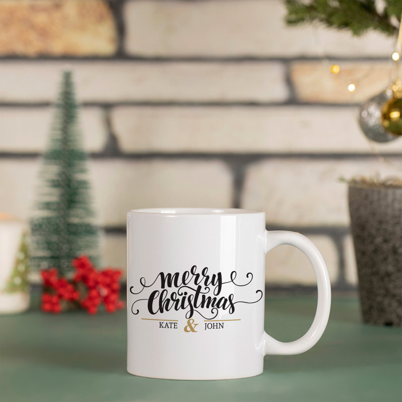 Porcelain Coffee Mug, Yes