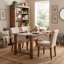 Chaise de salle à manger rembourrée, chaise de cuisine Parsons moderne, chaise d'appoint à haut dossier avec pieds en bois massif-673248694-695032667