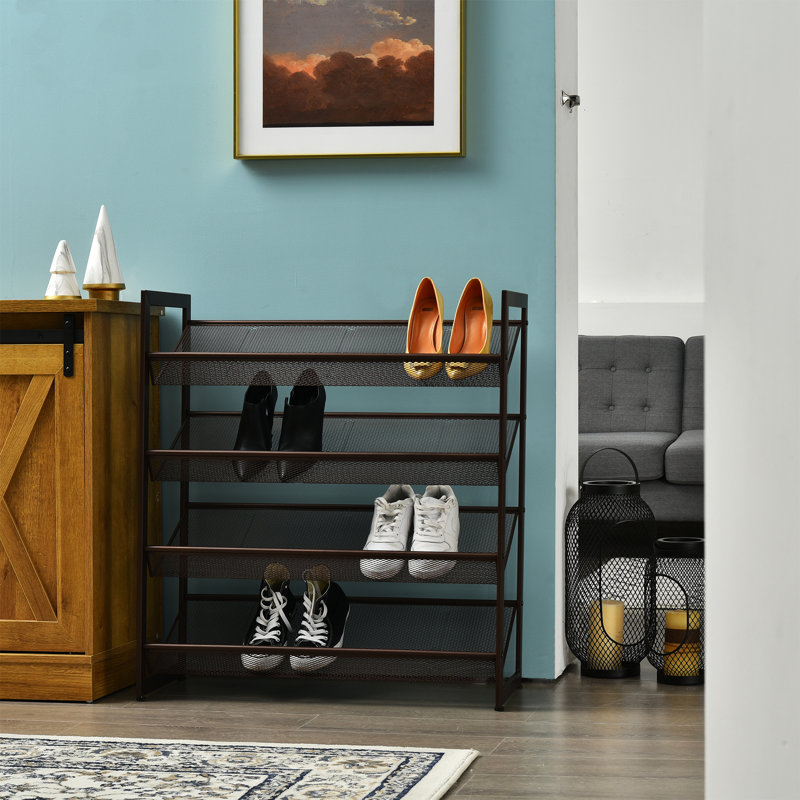 16 Pair Shoe Rack