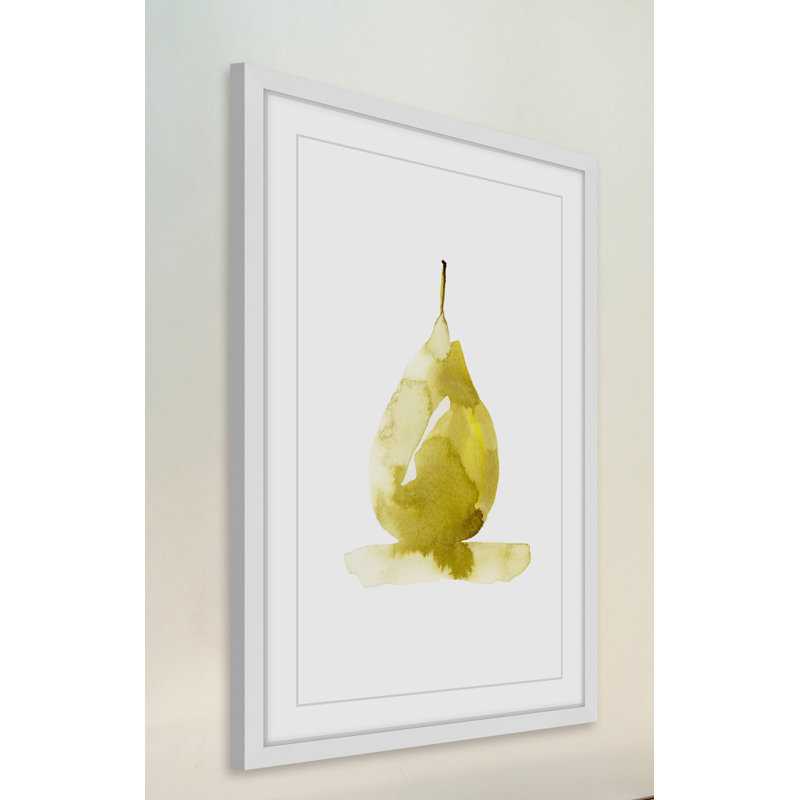 Golden Pear par Lindsay Megahed - reproduction de cadre photo, H 30 po x l 20 po x P 1,5 po