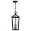 Galvis 3-Light Matte Black Mini Pendant Light