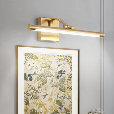 1-Light Dimmable LED Picture Light with Adjustable Colour Temperature (3000K/4000K/6000K), Artwork Display Lighting