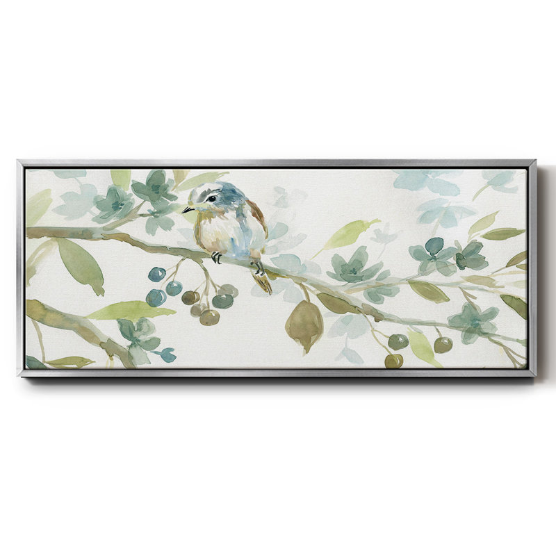 Début du printemps II - toile encadrée, H 12 po x l 30 po