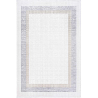 Tencel Striped Indoor Rug
