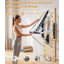 68,9 po Pilates Reformer pliable, convient aux utilisateurs intermédiaires et débutants, équipement de Pilates pour utilisation en studio de gym à domicile avec 4 ressorts de résistance réglables, jusqu'à 240 lb