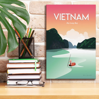 Breakwater Bay 'Vietnam Ha Long Bay' by Omar Escalante Canvas Wall Art, 12" x 18"