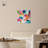 Gossamer Colors Canvas Modern Colorful Print by Art Remedy-107777827-107777842