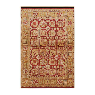 Tapis oriental rouge / brun clair Peekskill