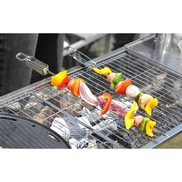 Dreamfarm Set of BBQ Grill Tools, Stainless Steel