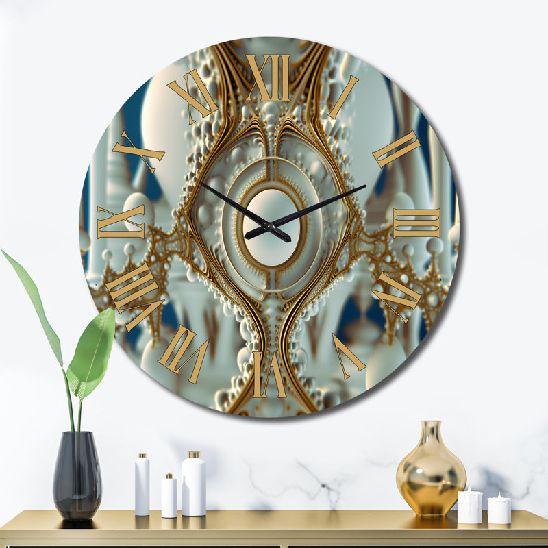 Horloge murale Fractal, Très grand