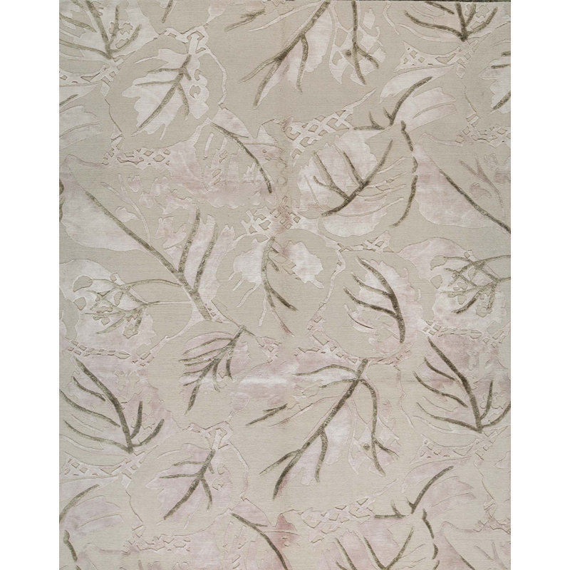 Wool Floral Area Rug