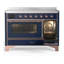 Majestic III Series 48 Inch Induction Range with 6 Induction Elements in Matte Graphite (Brass Trim)-1917753921-1917753925