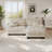 94.5" Modular Sectional Sofa With 4 Throw Pillows And Ottoman,Modern Chenille Comfy Cloud Deep Seat Couch For Living Room,For Living Room-2099550871