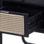 Table d'appoint avec plateau en verre
