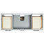 ARIEL Kelly 54 Single Bathroom Vanity Base Only-521571420