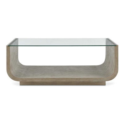 Table basse moderne en verre Maeva