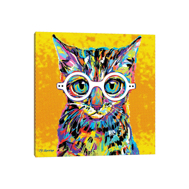 Peewee by P.D. Moreno - Print on Canvas, Wrapped Canvas, 45.72 cm H x 45.72 cm W x 1.91 cm D