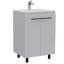 Armoire de plancher Oxnard, salle de bain, blanc-1651438068