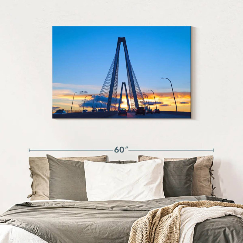 Lilie Cooper River Bridge, 30" H x 45" W