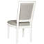 Chaise d'appoint en lin Moneta crème-16763453