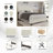 Sherlyne Upholstered Unfinished Standard Bed-1128671910-1128671580