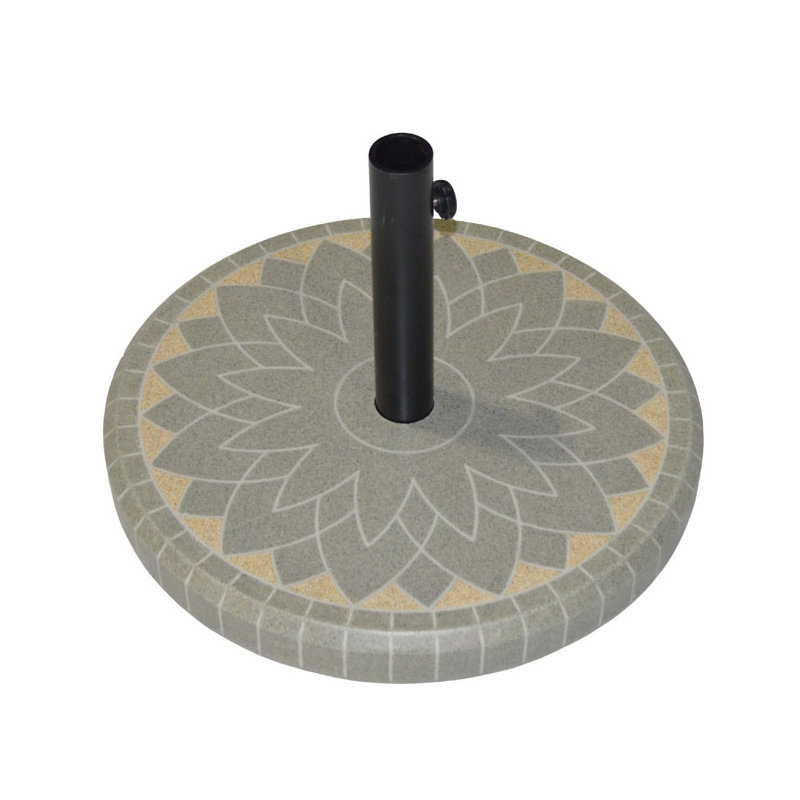 Base de parasol autoportante Edgerton Fiberstone
