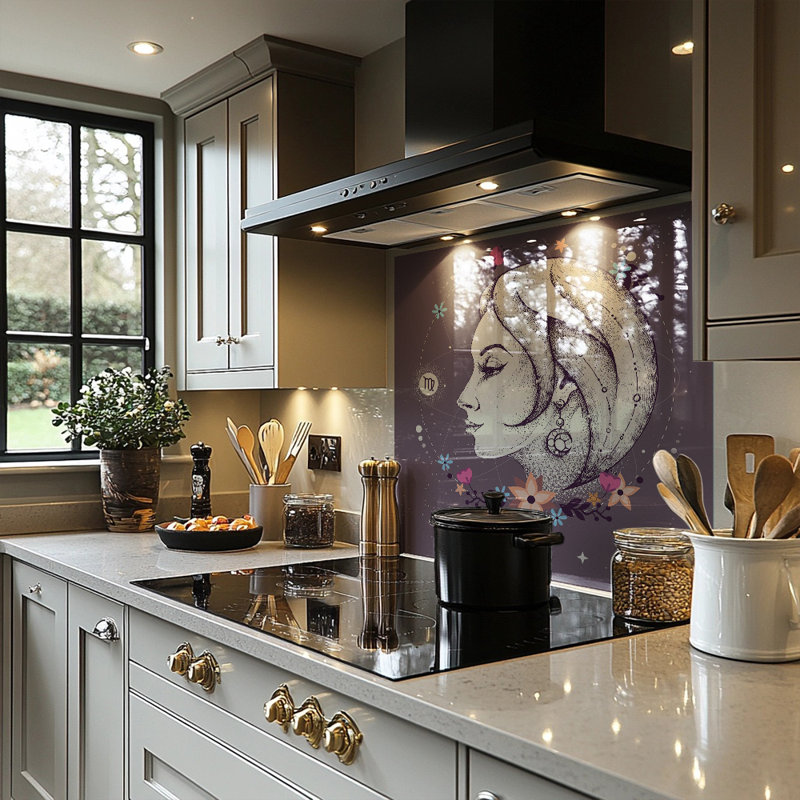 60cm W Glass Peel and Stick, 80cm L x 60cm W