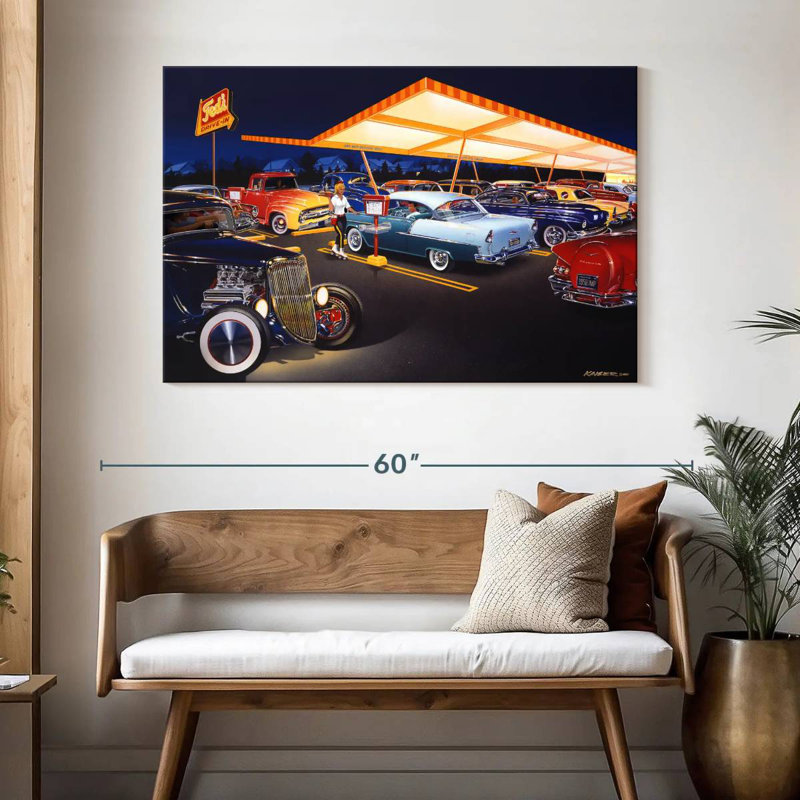 Mehar Ted's Drive-In, 32" H x 48" W