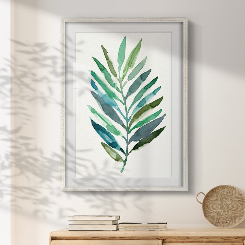 Colm - Toile tendue avec châssis, H 28,5 po x l 20,5 po, Blanc