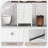 24" Bathroom Vanity With Ceramic Sink-231752888